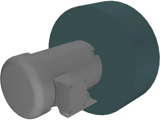 18 inch Blower 3D Model preview