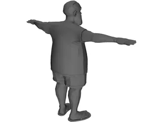 Big Daddy 3D Model preview