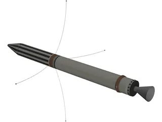 Explorer 1 Probe 3D Model preview