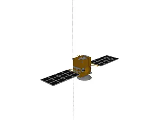 Mars Express Probe 3D Model preview