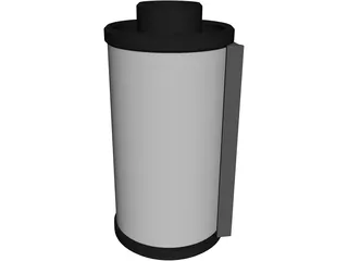 35mm Film 3D Model preview