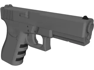 Glock 21 3D Model preview