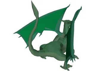 Dragon 3D Model preview