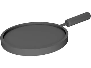Magnifying Glass 3D Model preview