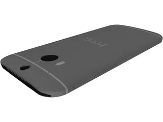 HTC One (M8) 3D Model preview