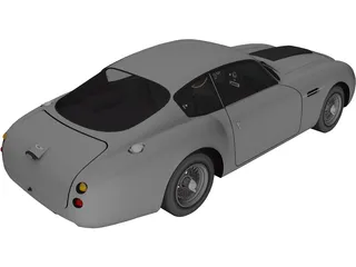 Aston Martin DB4 GT Zagato (1960) 3D Model preview
