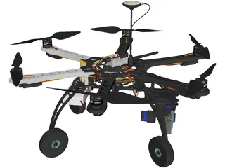 Condor Drone 3D Model preview