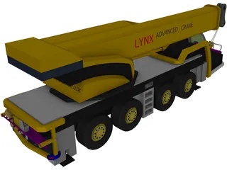 Lynx Crane 3D Model preview