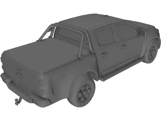 Chevrolet S-10 Pickup (2014) 3D Model preview