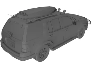 Ford Explorer (2010) 3D Model preview