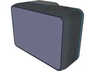 GoPro Hero 5 3D Model preview