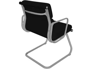 Business Class Chair 3D Model preview