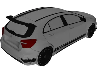 Mercedes-Benz A45 AMG Edition 1 3D Model preview