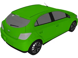 Chevrolet Onix (2015) 3D Model preview