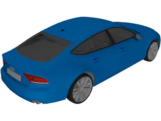 Audi S5 Sportback (2013) 3D Model preview