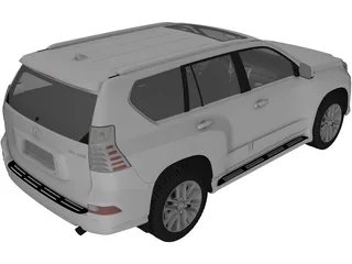 Lexus GX460 (2015) 3D Model preview