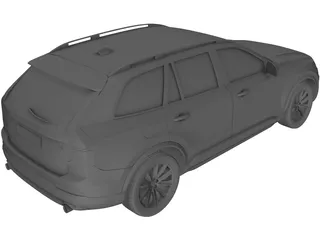 Volvo XC90 (2017) 3D Model preview