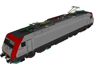 Train 3D Model preview