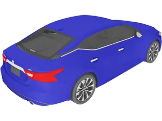 Nissan Maxima (2016) 3D Model preview