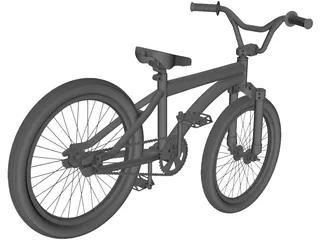 BMX GT 3D Model preview