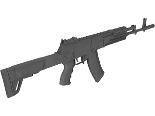 AK-12 3D Model preview