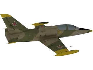 Aero L-39 Albatros 3D Model preview