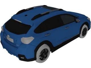 Subaru XV 3D Model preview