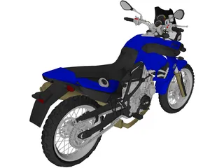 BMW F800 GS (2008) 3D Model preview