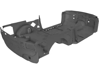 Underchassis 3D Model preview