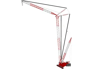 Special Crawler Crane 3D Model preview