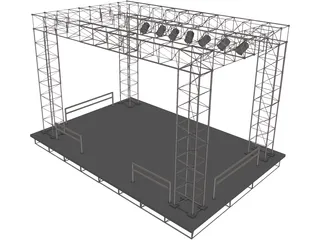 Stage 3D Model preview