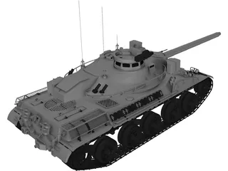 AMX-30B 3D Model preview