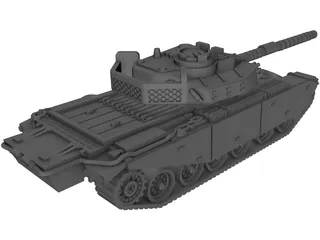 Centurion Mark V 3D Model preview