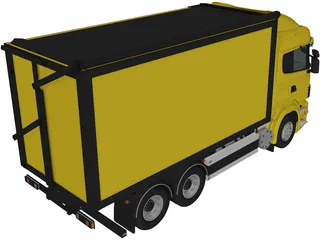 Scania R 730 (2010) 3D Model preview