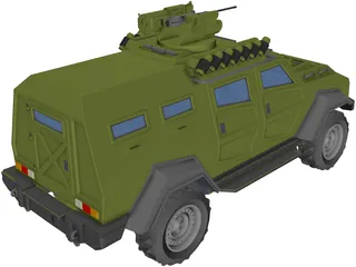 COBRA II - URAL 3D Model preview