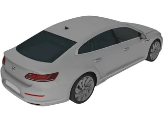 Volkswagen Arteon (2018) 3D Model preview