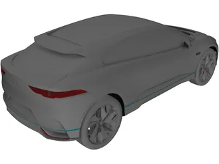 Jaguar I-Pace Concept 3D Model preview