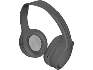 Headphones Panasonic RP WF810H 3D Model preview
