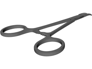 Surgical Hemostats 3D Model preview