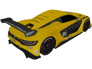 Renault R.S. 01 (2014) 3D Model preview