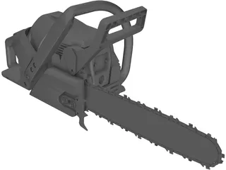 Chainsaw 3D Model preview