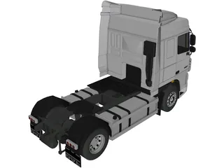 DAF XF 105 3D Model preview