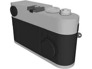Leica M9 Digital Camera 3D Model preview