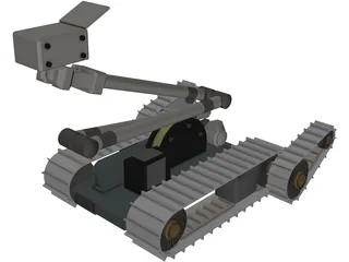 iRobot PackBot 3D Model preview