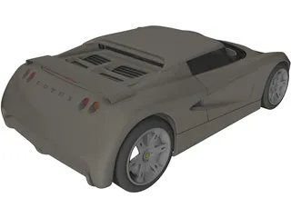 Lotus Ecos Concept 3D Model preview