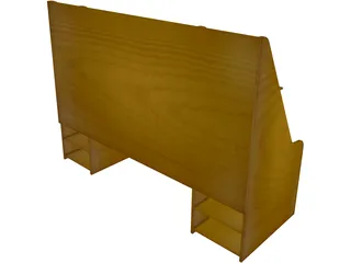 Animation Table 3D Model preview