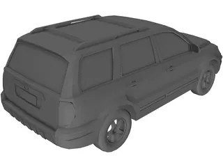 Honda Pilot (2005) 3D Model preview