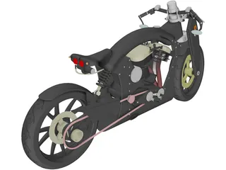 Confederate Wraith 3D Model preview