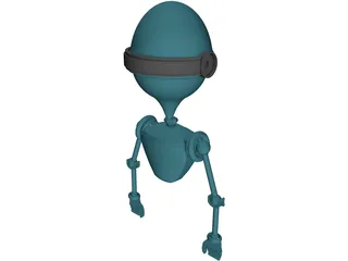 Robot Sweet 3D Model preview