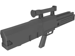 H&K G11K2 3D Model preview